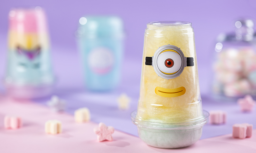 cotton cake cup Minion  Limon